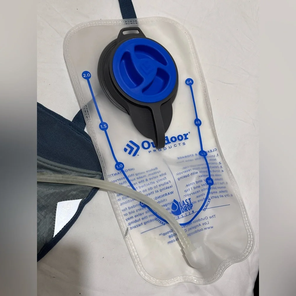 Ozark Trail Blue and Gray Hydration Backpack